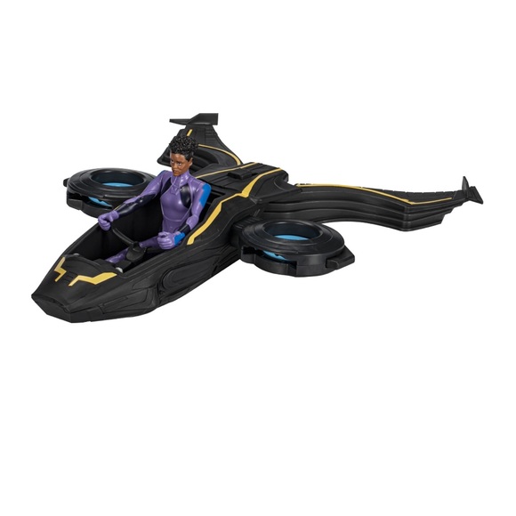 Marvel Black Panther Wakanda Forever Vibranium Blast Sunbird Shuri Action Figure - Picture 3 of 4